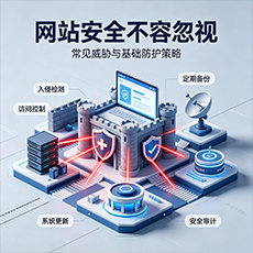 沧州建站-网站安全不容忽视：常见威胁与基础防护策略