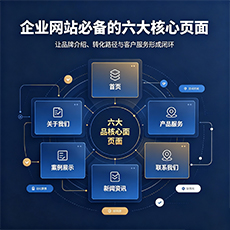 沧州建站-企业网站必备的六大核心页面