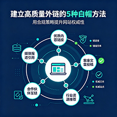 沧州建站-建立高质量外链的5种白帽方法